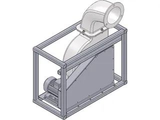 Blower 3D Model preview