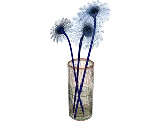 Flower 3D Model preview
