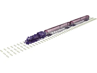 Narrow Gauge 3D Model preview