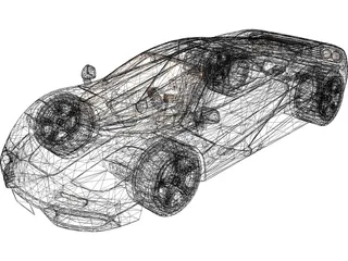 McLaren F1 3D Model preview