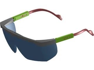 Scott Welding Goggles 3D Model preview