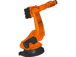 Kuka Robot 3D Model preview