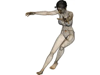 Woman 3D Model preview