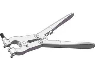 Hand Perforator 3D Model preview