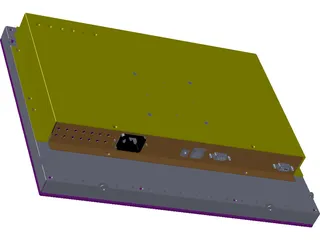 Monitor 3D Model preview