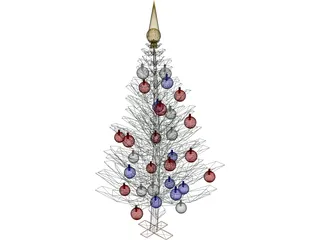 Christmas Tree 3D Model preview