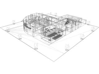 Building 3D Model preview