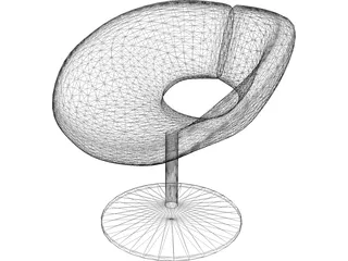 Armchair 3D Model preview