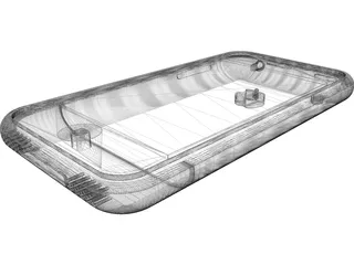 Apple iPhone 3 3D Model preview