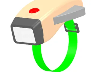 Flashlight 3D Model preview