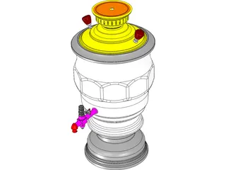 Pot Kettle 3D Model preview