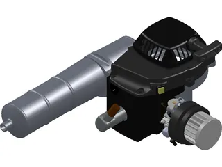 Zenoah 270 RC 3D Model preview