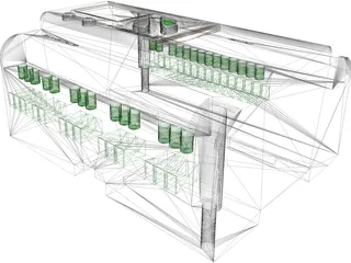 Crouzet Millenium PLC 3D Model preview
