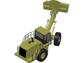 Caterpillar 998H 3D Model preview