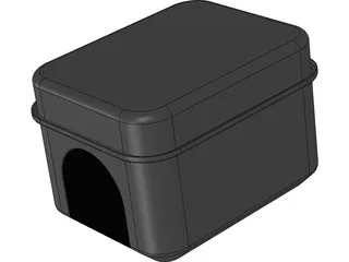Cat Toilet 3D Model preview