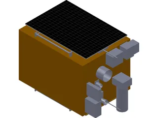STSAT-2 3D Model preview