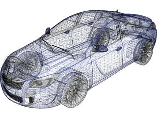 Opel Insignia (2009) 3D Model preview