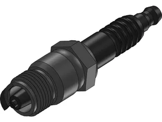 Sparkplug 3D Model preview