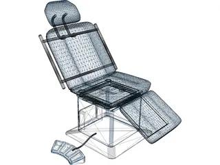 Surgical Table 3D Model preview