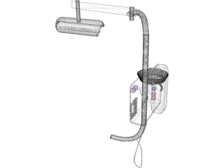 Dental Unit 3D Model preview