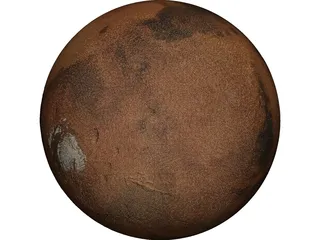 Planet Mars 3D Model preview