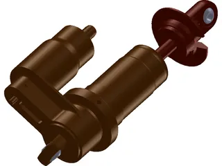 Shock Absorber PA-7800 3D Model preview
