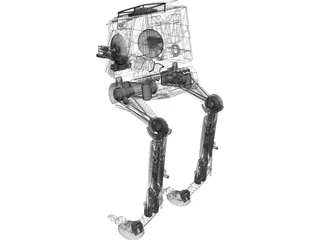 Star Wars ATST 3D Model preview