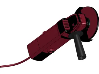 Grinding Machine 3D Model preview