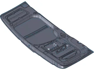 Mercedes-Benz Sprinter Rear Door 3D Model preview