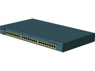 Cisco Catalyst 2950C 3D Model preview