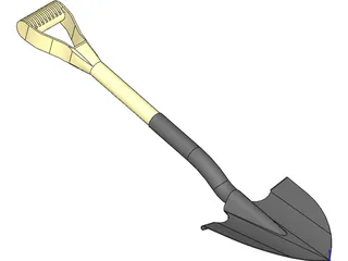 Shovel 3D Model preview