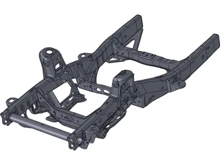 GMT360 Front Frame Assembly 3D Model preview