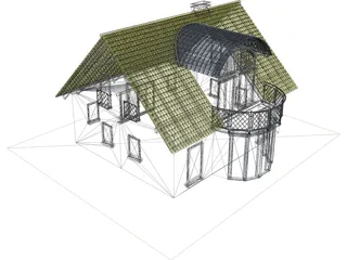 House Doetinchem Holland 3D Model preview