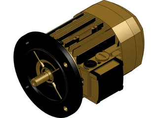 MOTOR GR 80 1CV B14 3D Model preview