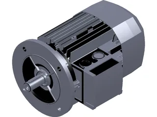 MOTOR GR90S 1.5CV 3D Model preview