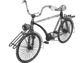 Bike 3D Model preview