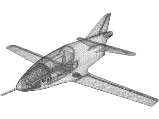 Bede BD-5J Micro Jet 3D Model preview