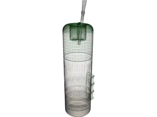 Vacuum Bottle (Termo mate) 3D Model preview