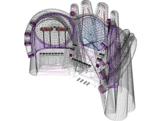 Synergy Supercomputer from Jem 3D Model preview