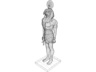 Horus 3D Model preview