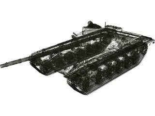 T-72 Ural 3D Model preview