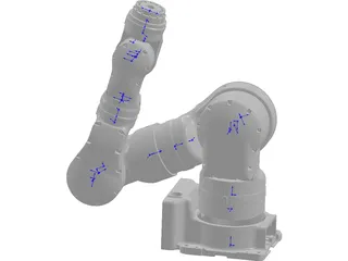 Robot Motoman SIA20D 3D Model preview