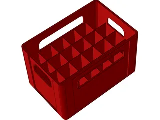 Crate 3D Model preview