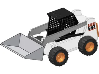 Bobcat 883 3D Model preview