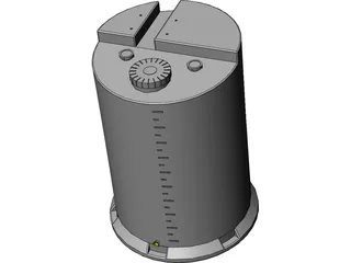 Chemical Tank 3D Model preview