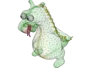 Dragon 3D Model preview