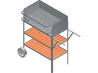 Grill 3D Model preview