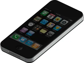 Apple iPhone 4 3D Model preview
