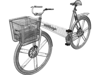 Biomega Bicycle 3D Model preview