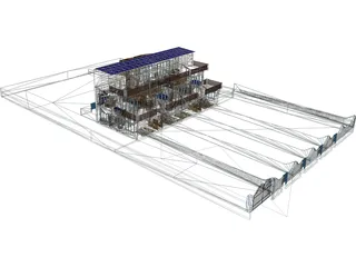 House 3D Model preview
